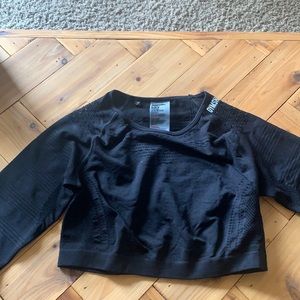 Gymshark seamless crop long sleeve